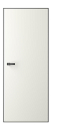 Полотно скрытое Тип 1-2 Эмаль черная 600 латте СХЕМА ПС-2 (замок магнитный черный) 