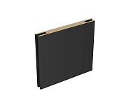 Доборный элемент 100 телескопический Vinyl 10х100х2070 черный 
